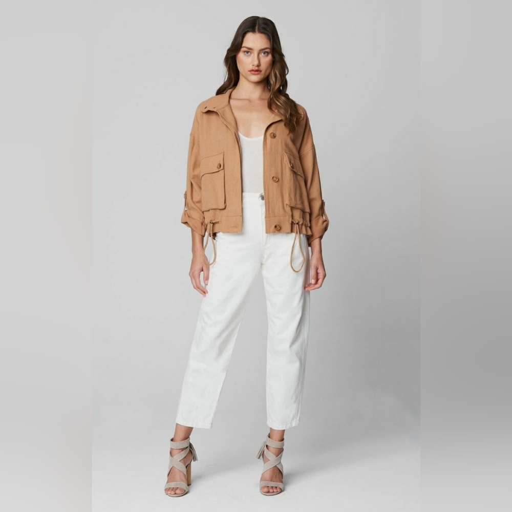 BLANKNYC] Luxury Women's Clothing Parka Jacket with Pockets